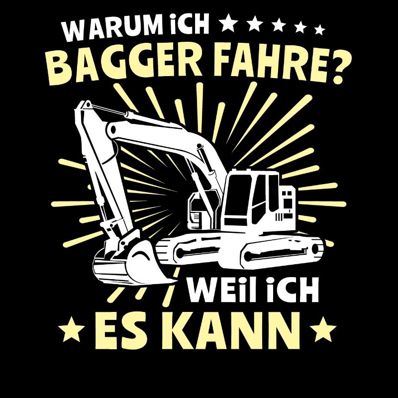 Baggerführer Bagger Baggerfahrer
