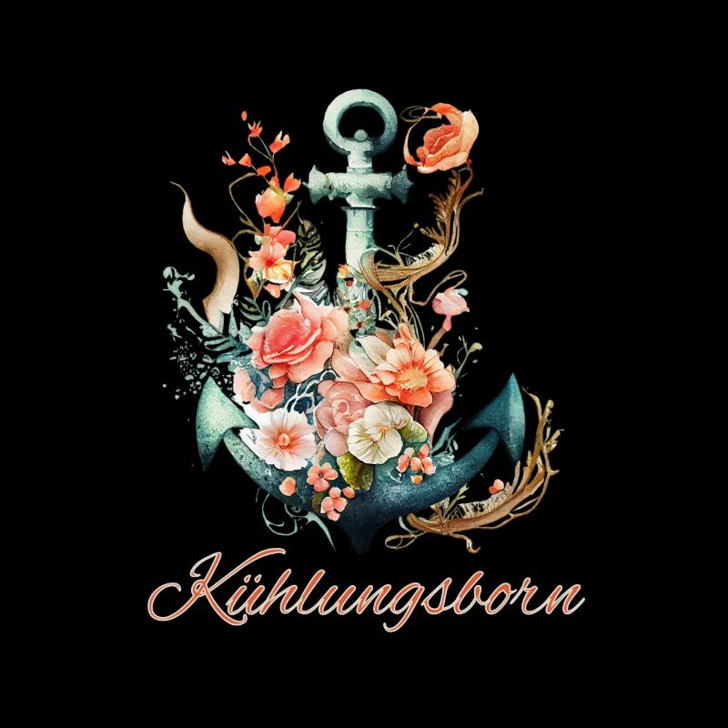 Kühlungsborn-Anker mit Blumen