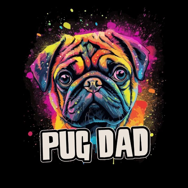 Pug Mops Hund Geschenk Spruch