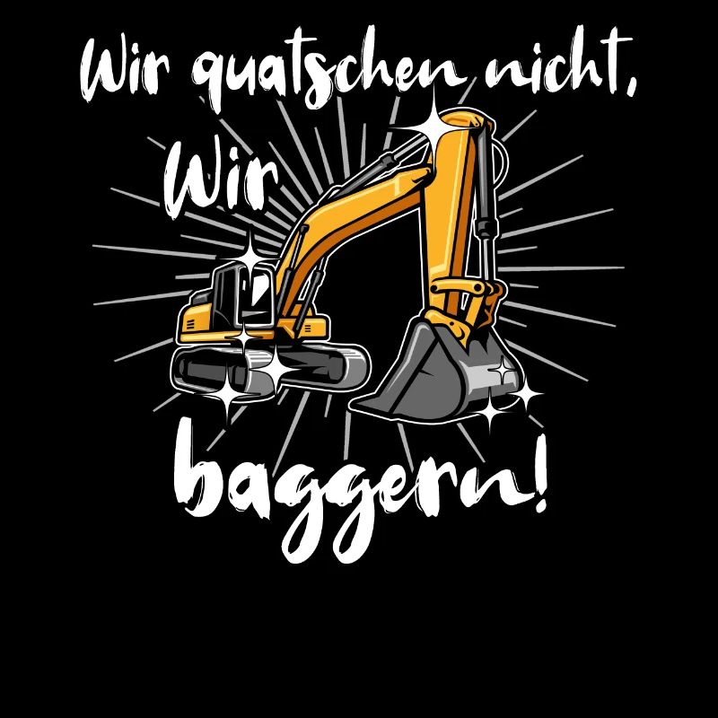 Bagger Baggerfahrer Baggern