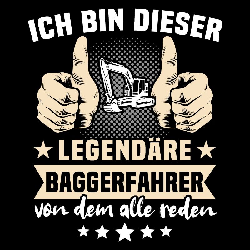 Baggerfuehrer Baggerfahrer