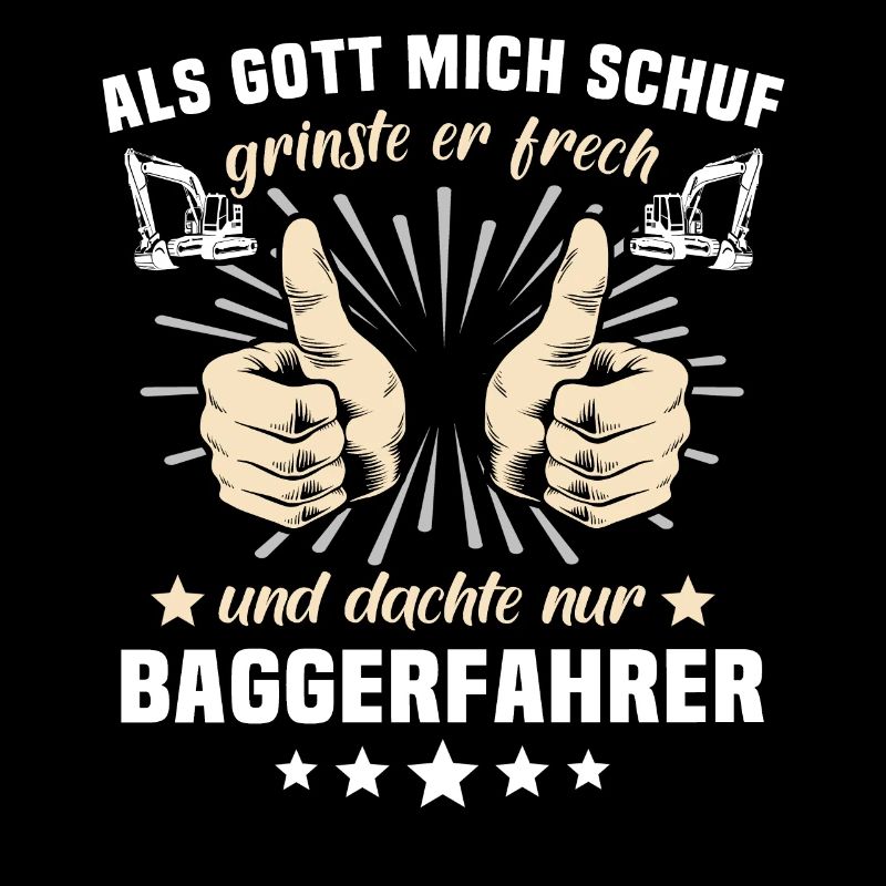 Baggerfahrer Gott