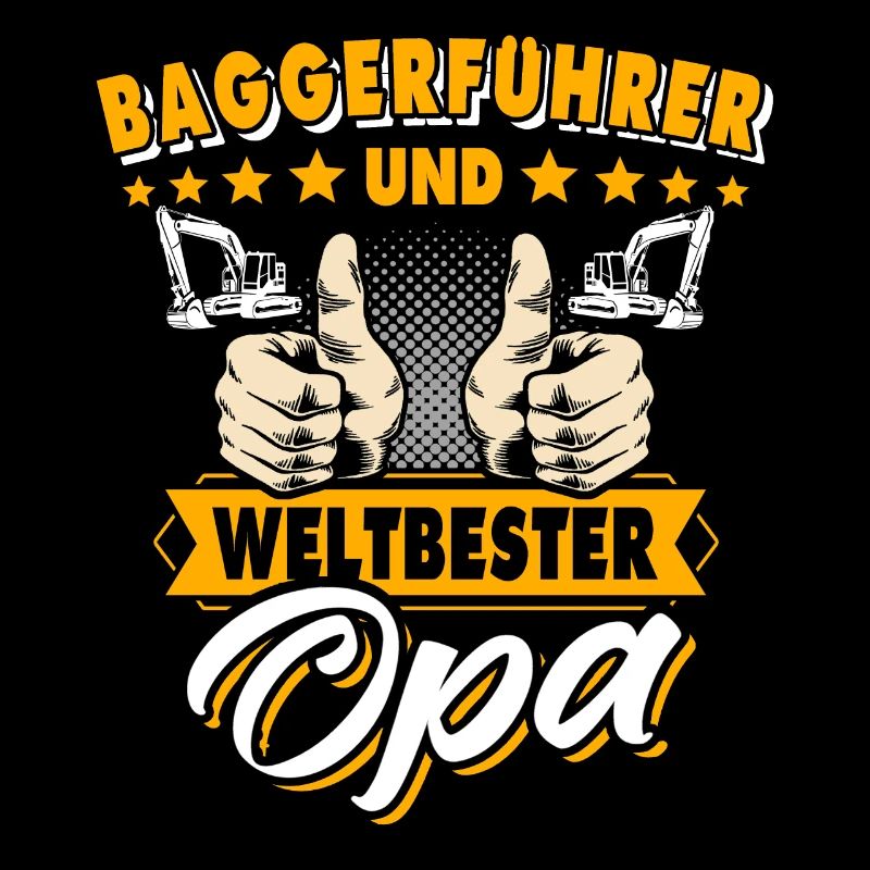 Opa Baggerfahrer