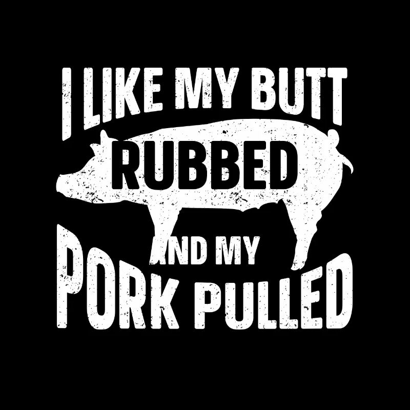 BBQ Pulled Pork Schwein Grill