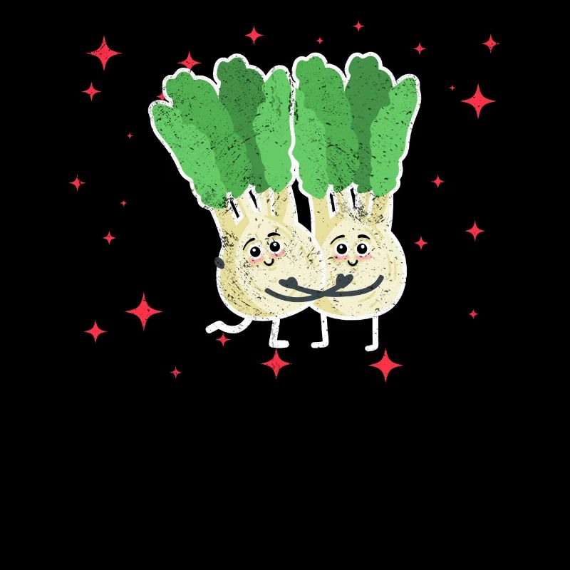 Cute Celery Couple Hugging Celery Lovers