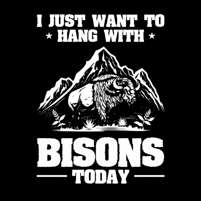 Büffel Bison