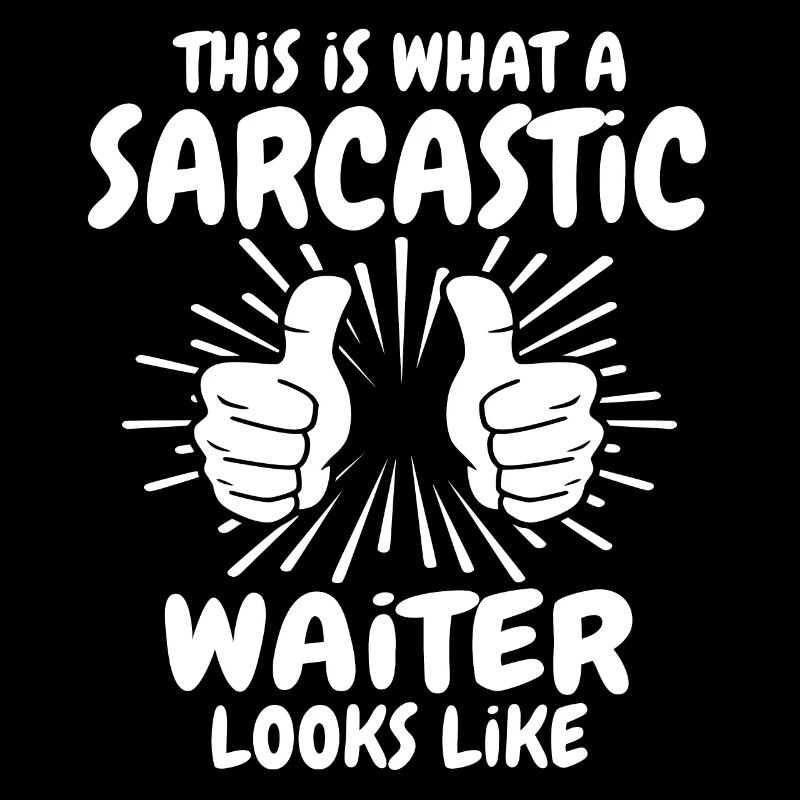 Sarkastischer Kellner