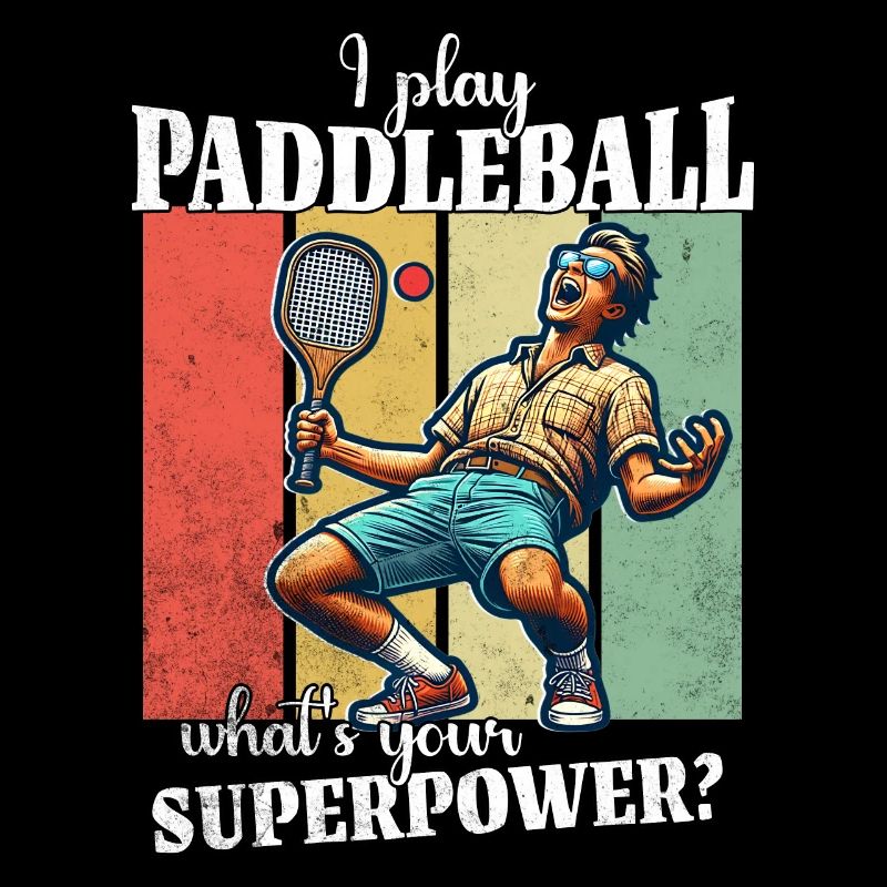 Drôle de dicton de paddleball