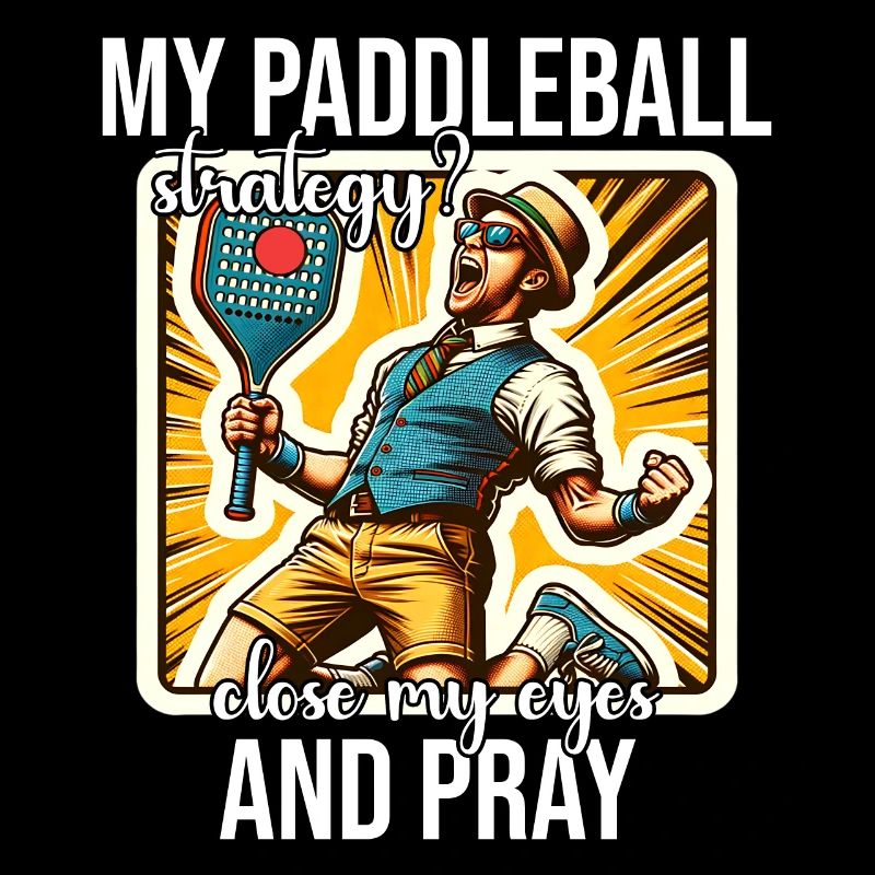 Drôle de dicton de paddleball