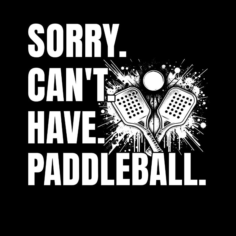 Drôle de dicton de paddleball