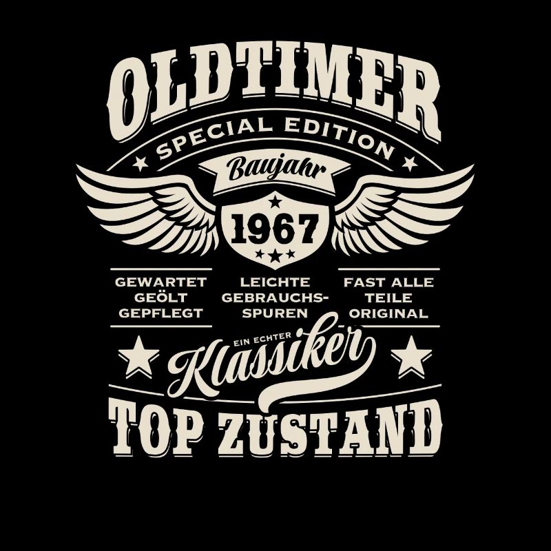 Oldtimer Baujahr 1967 - Geburtstag - Geschenk