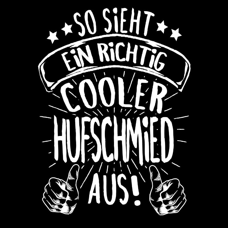 So sieht ein richtig cooler Hufschmied aus