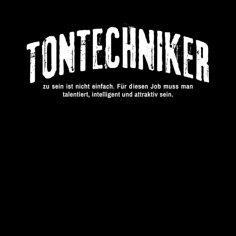 Tontechniker zu sein ist nicht einfach