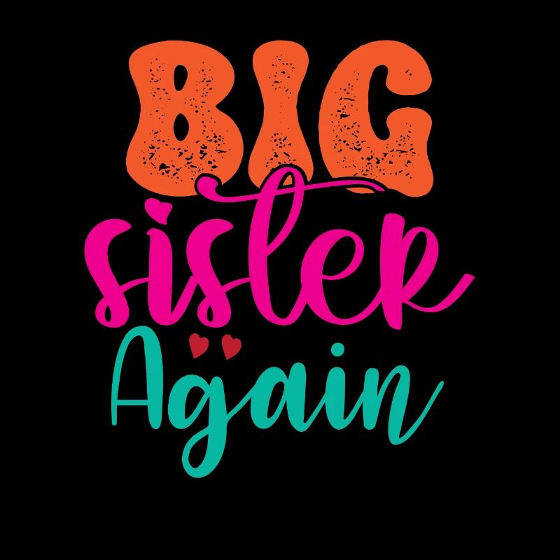 Große Schwester Geschenk Wieder Große Schwester