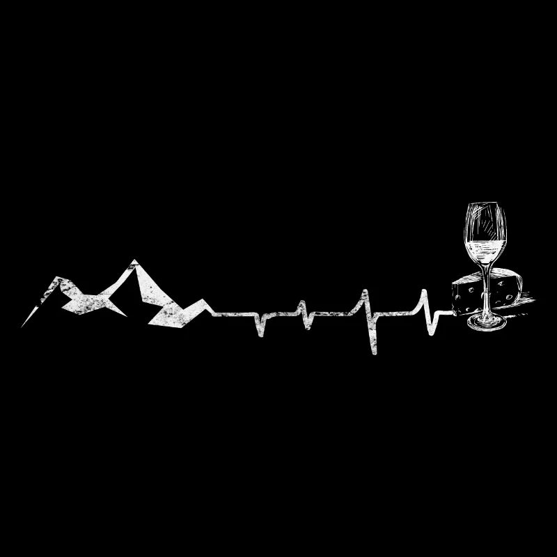Vin - Fromage - Palpitations cardiaques - Montagne -