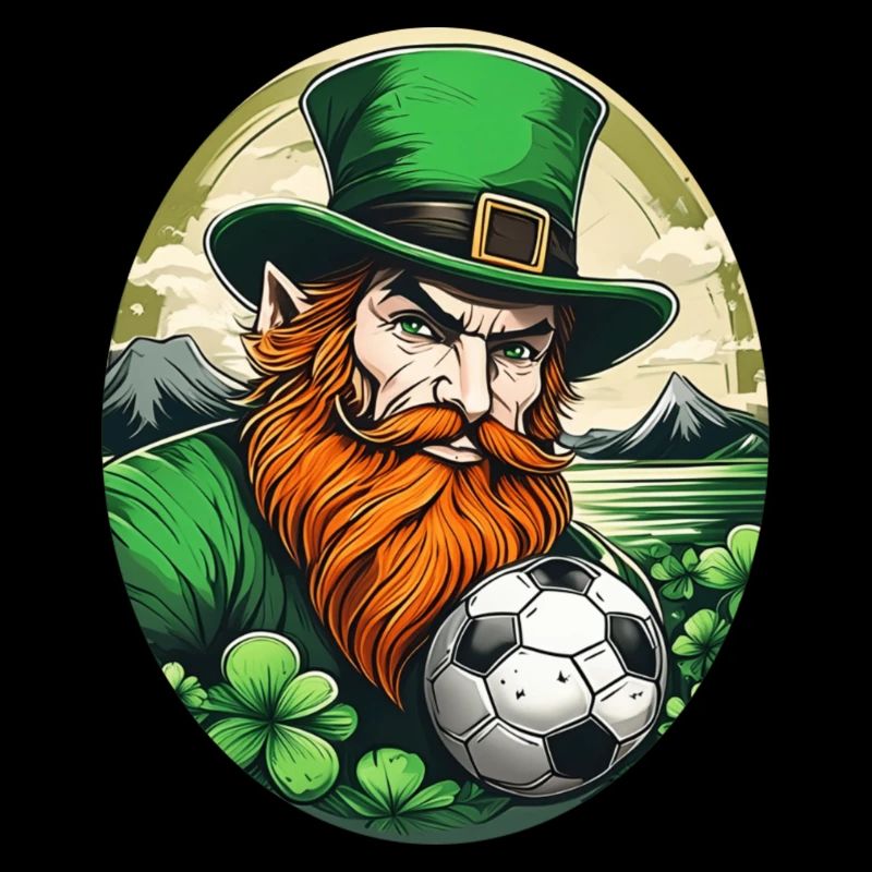 Football Trèfle de la Saint-Patrick