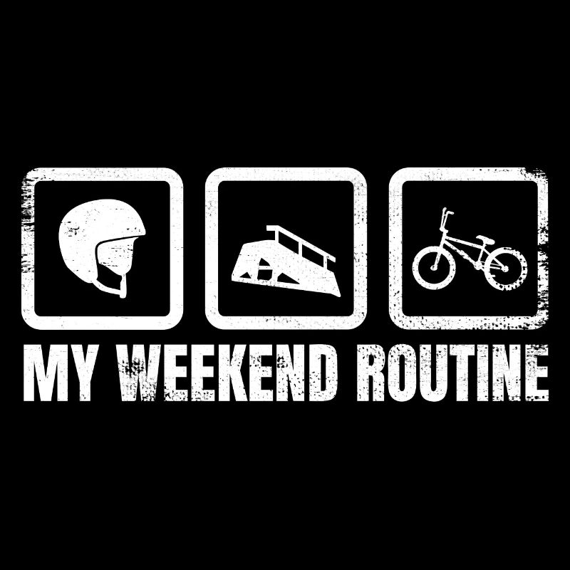 My weekend routine