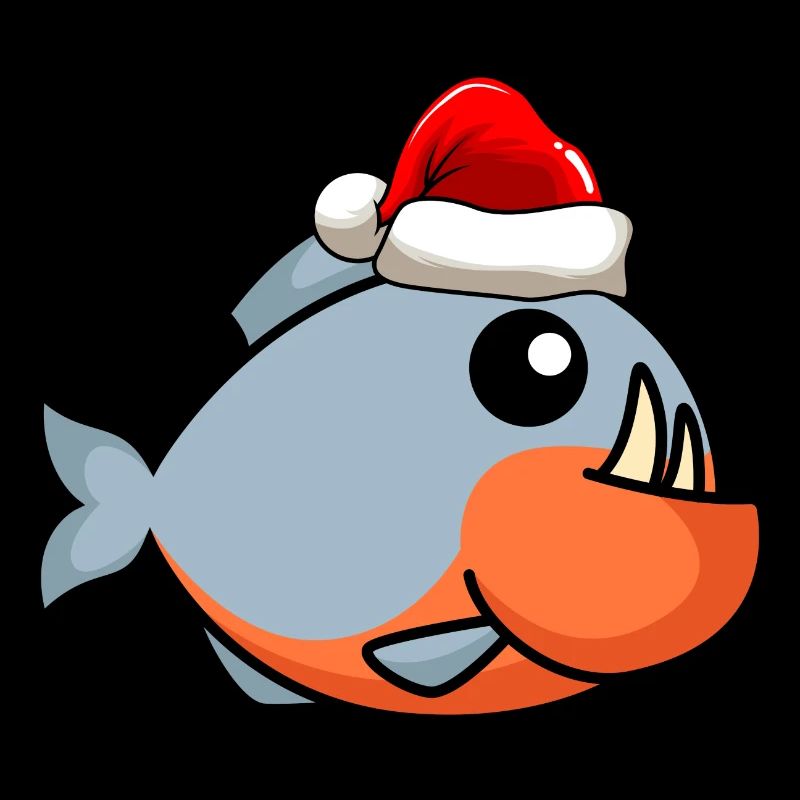 Piranha Bande dessinée de Noël