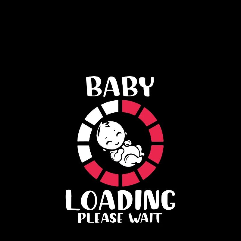 Witziges Geschenk werdende Mutter baldige Geburt M