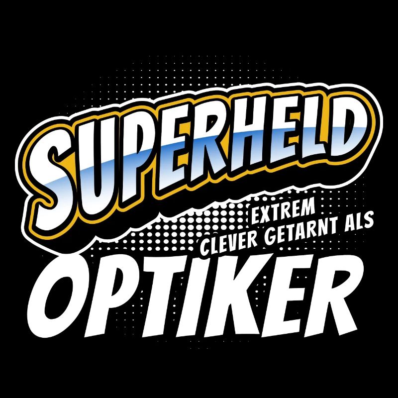 Superheld, clever getarnt als Optiker