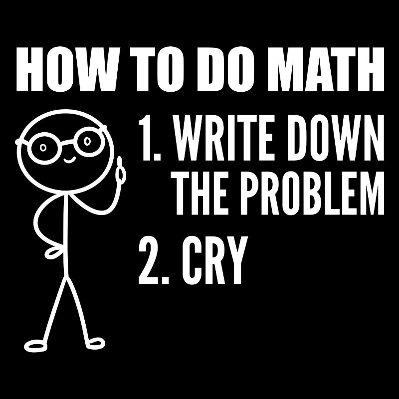 Lustiger Mathe-Mathematiker Mathematiklehrer
