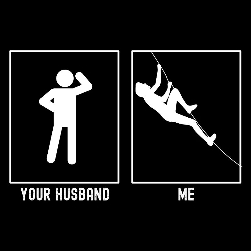 Ihr Ehemann - Ich - Klettern Diagonal