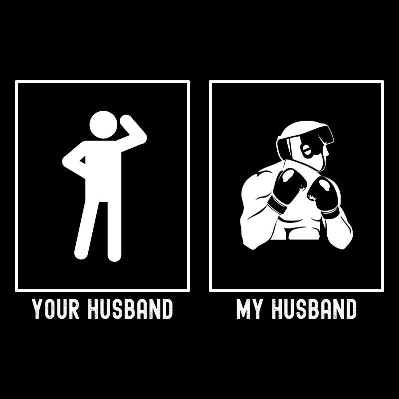 Ihr Ehemann - Mein Ehemann - Boxen Kämpfer Blick w