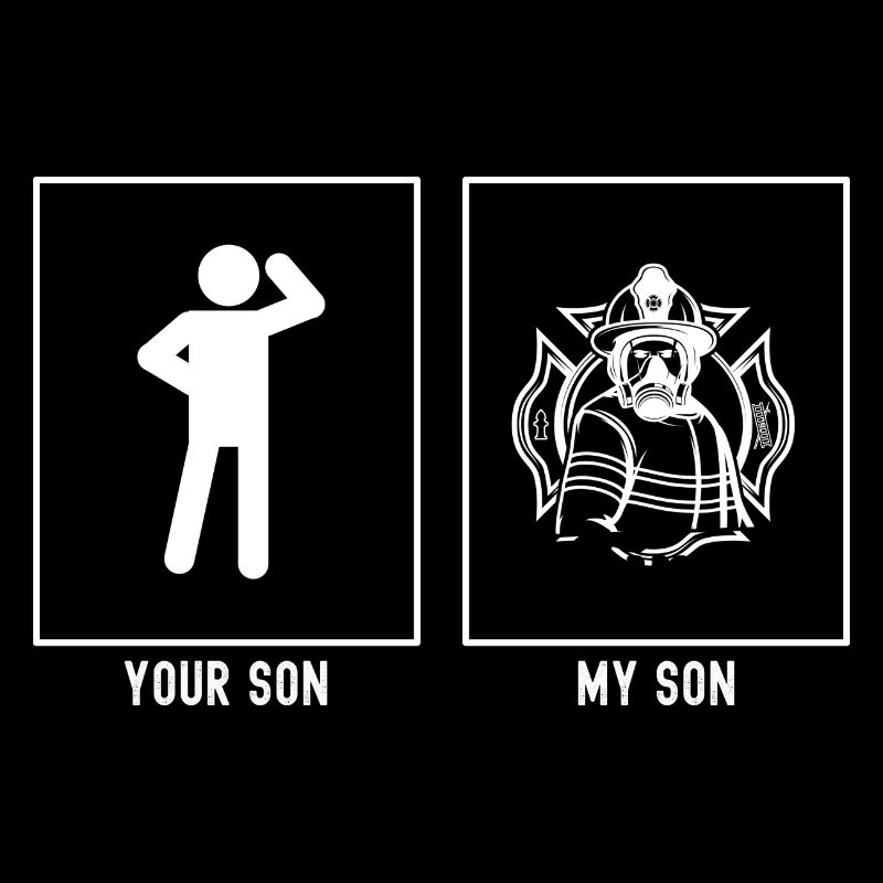 Your Son - My Son - Fire Brigade Vector