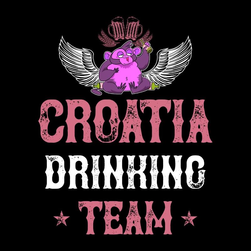 Équipe de Croatie de boisson