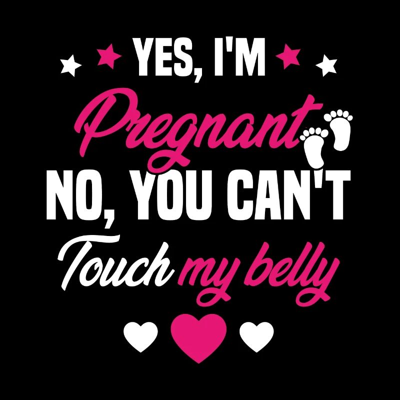 Je suis enceinte touchez pas mon ventre
