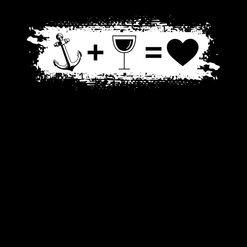 Grunge Rectangle - Coeur - Vin - Ancre -