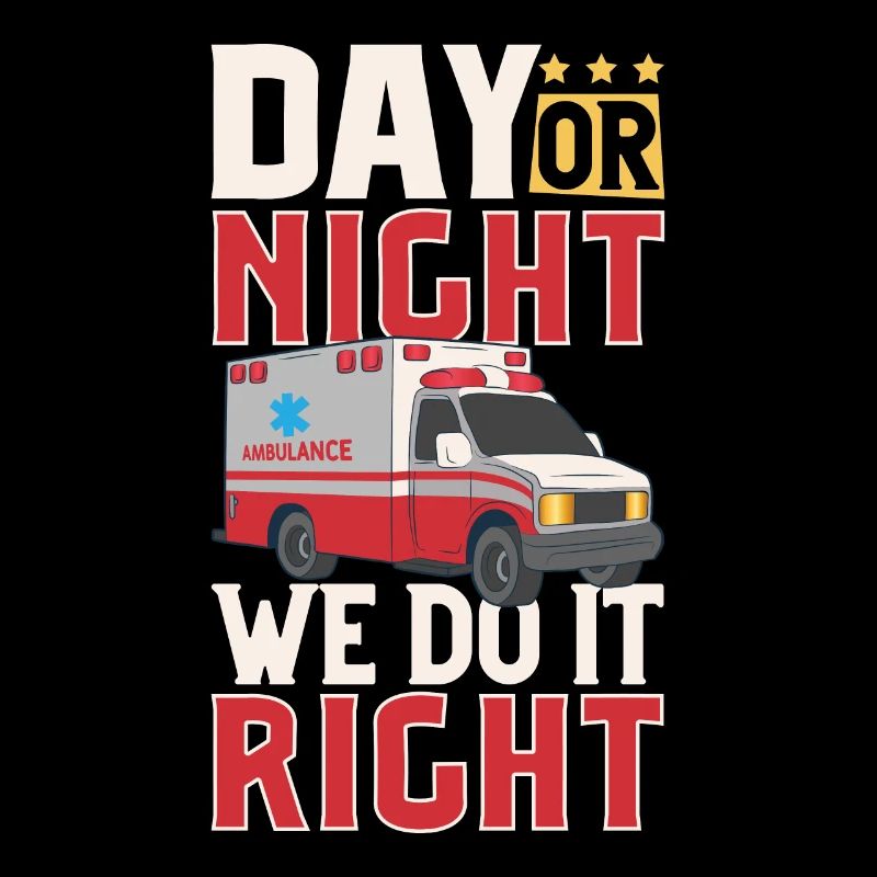 Paramedic First Responder Ambulance Driver