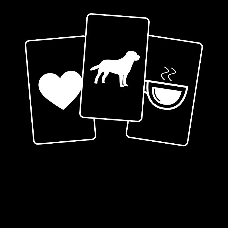 Heart - Coffee - Dog -