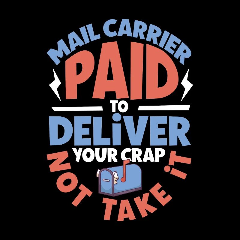 Postangestellte Postdame Postbote Post