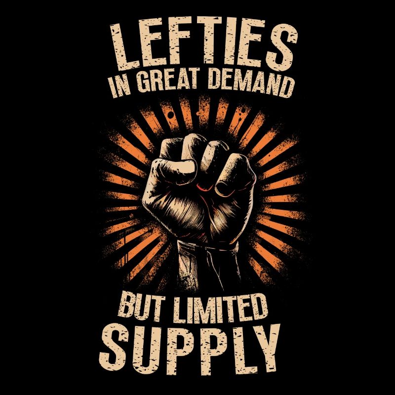 Left Handed Lefty Left-Hander Leftie Buddy
