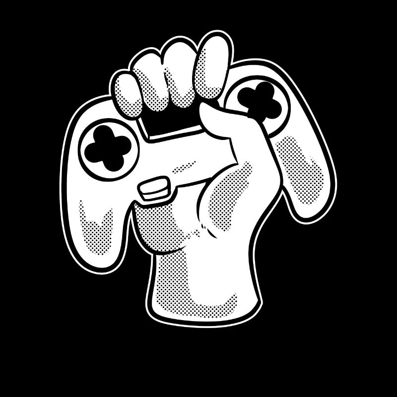 Videospiel -Controller Computerfreak