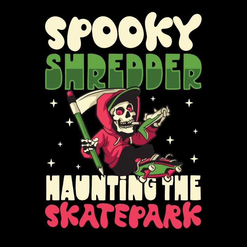 Horror Skateboarder Halloween Skateboard Geschenk