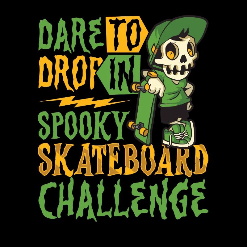 Horror Skateboarder Halloween Skateboard Geschenk