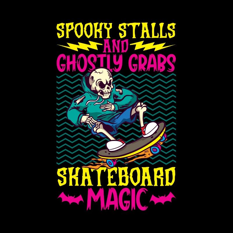 Horror Skateboarder Halloween Skateboard Geschenk