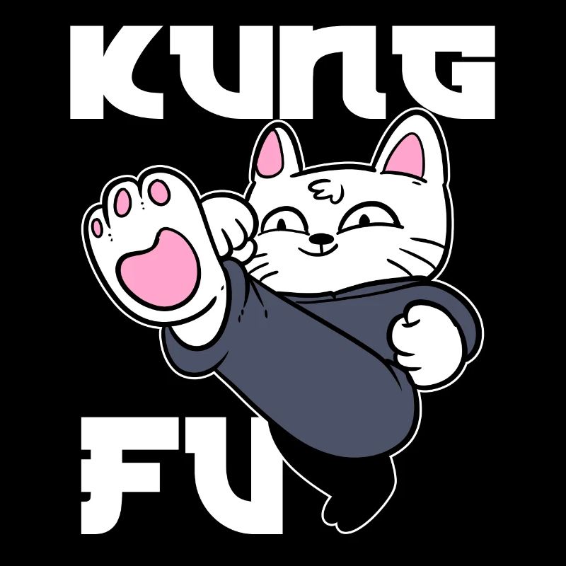 Kung Fu Cat Katzenmama