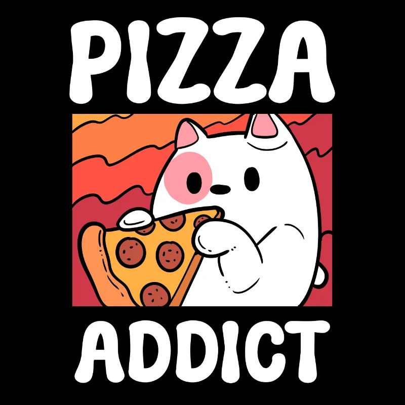 Pizza Addict Katzenmama