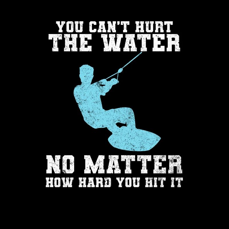 Lustiges Wakeboarden Wakeboarder