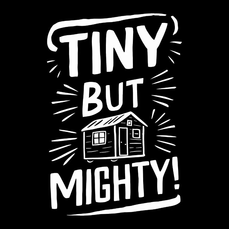 Rolling Tiny House Minimalistischer Lebensstil
