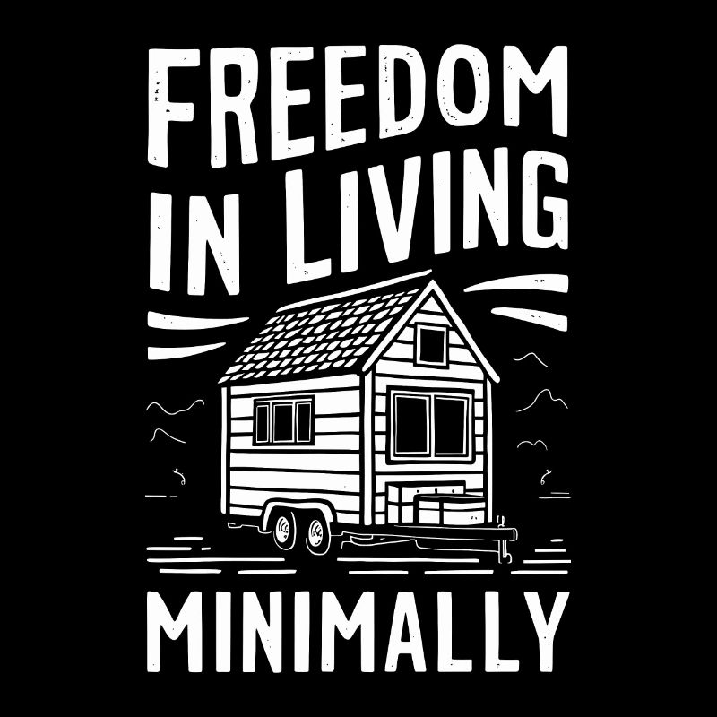 Rolling Tiny House Minimalistischer Lebensstil
