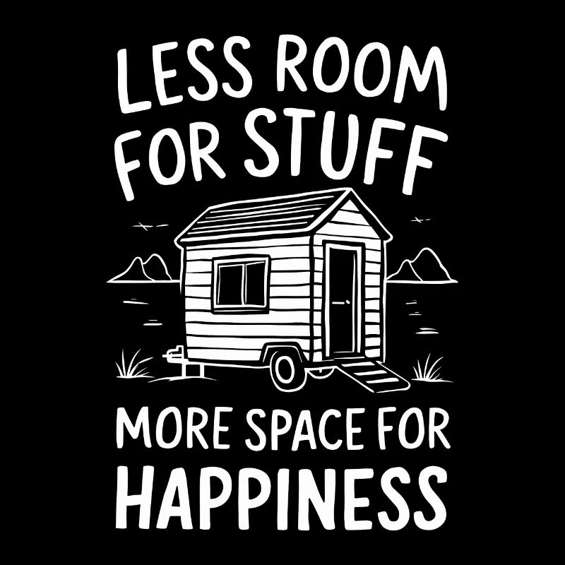 Rolling Tiny House Minimalistischer Lebensstil