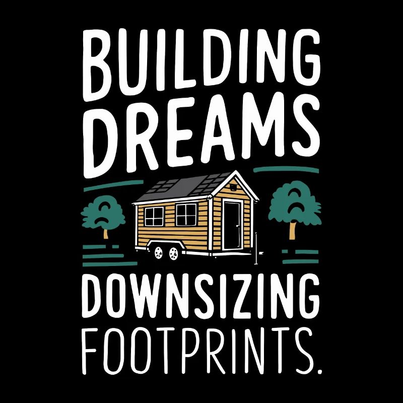 Rolling Tiny House Minimalistischer Lebensstil