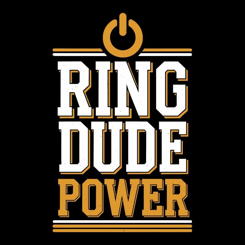 Ring Dude Hochzeitszeremonie Ring Guy