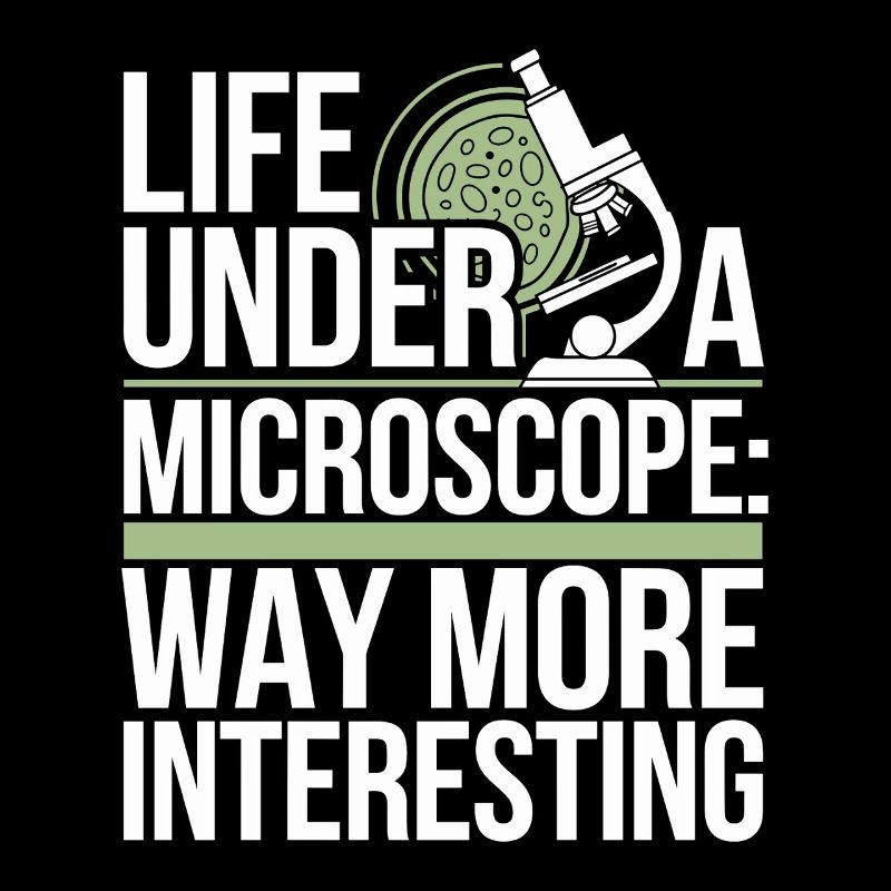 Microscope Enthusiast Lab Technician Science