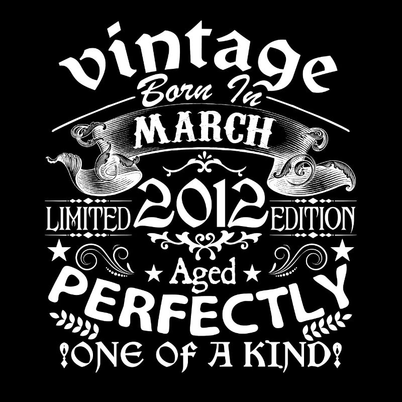 Mars 2012 | anniversaire 2012 Vintage Mars