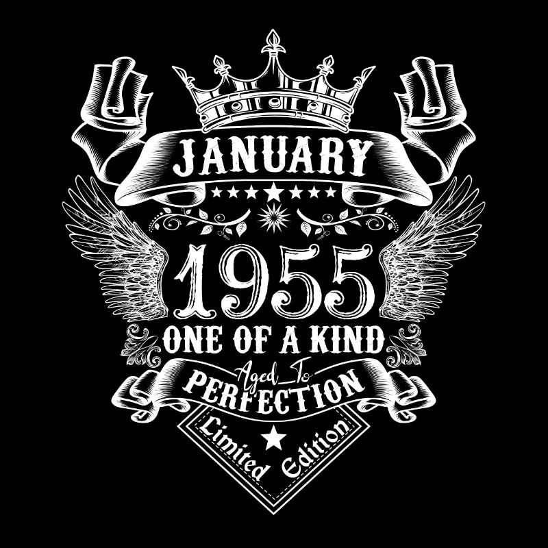 1955 Janvier 1955 anniversaire January 1955